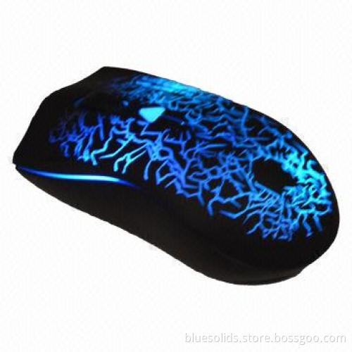 Glowing mouse, wired mouse, 1,000dpi resolution, nice design